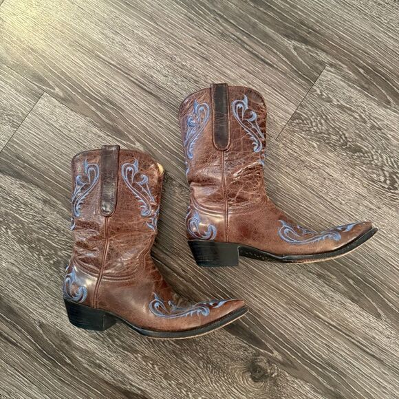 Old Gringo Leather Cowboy Boots - Picture 2 of 13